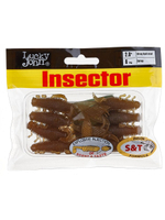 Виброхвосты съедобные искусственные LJ Pro Series INSECTOR 2,8in (07.00)/T65 8 шт. в упак.
