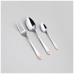 НАБОР СТОЛОВЫХ ПРИБОРОВ SOLE AGNESS 18 ПР., СТАЛЬ 18/0