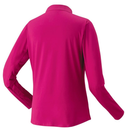Женская теннисная футболка (dł. Рукава) Yonex Roland Garros Long Sleeve Shirt - rose pink