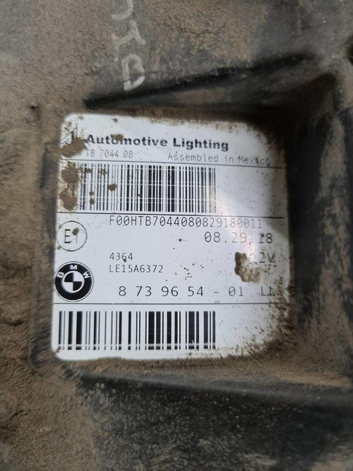 Битая Фара правая BMW X3 G01 (2017-2021) Adaptive LED