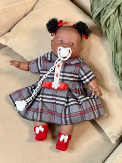 Кукла Berbesa мягконабивная 38см ALICIA в пакете (4354K)