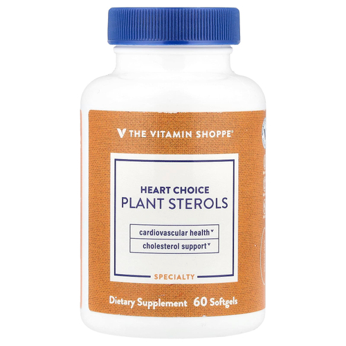 The Vitamin Shoppe, Растительные стеролы Heart Choice, 60 мягких таблеток