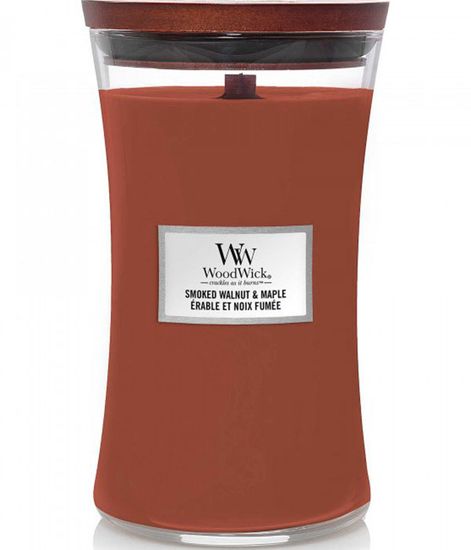 Копченый орех и клен, ароматическая свеча, WoodWick
