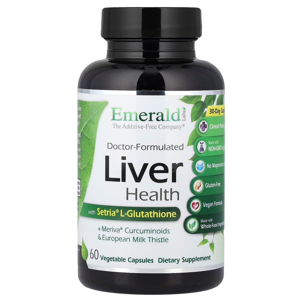 Emerald Laboratories, Liver Health, 90 Veggie Capsules