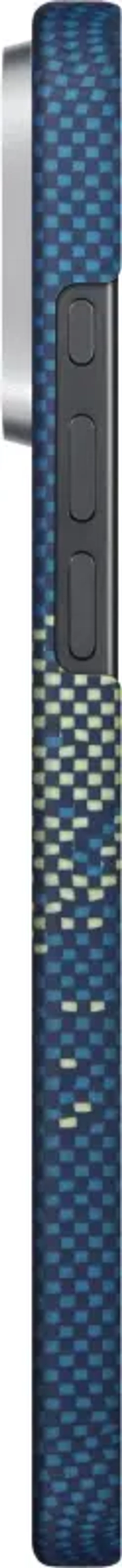 Чехол Pitaka для iPhone 16 Pro Tactive Woven case, Milky Way (KI1602PYG)