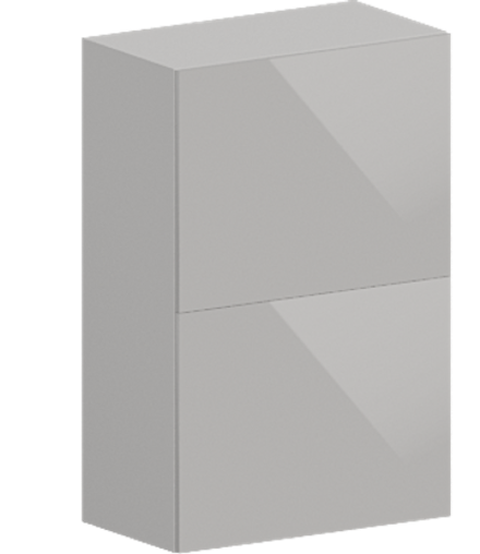 Кухня Модуль ШВГ 602Г Графит / Элен глянцевый