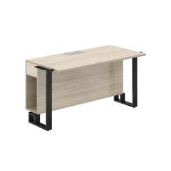 SP.0106.AR.AR.AN / Модуль прямой 1400х700х750 / столешница:акация равелло, подстолье:акация равелло, металлокаркас:антрацит, лючок:серый