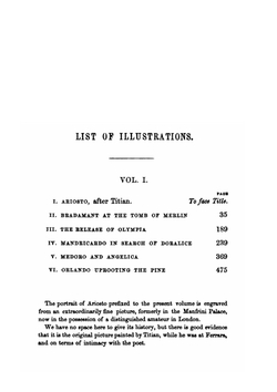 The Orlando furioso. Volume 1 | Ariosto Lodovico