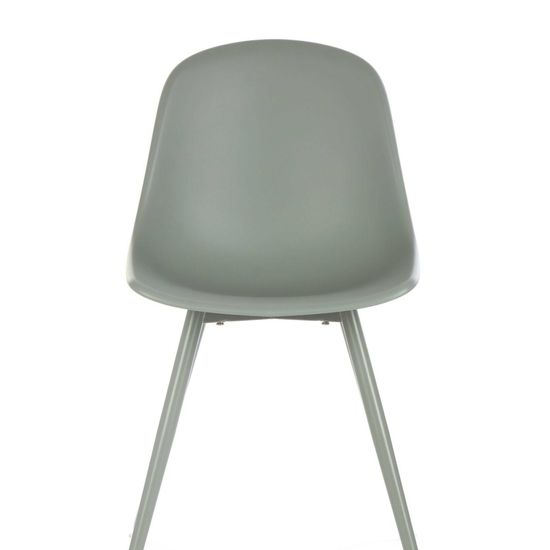 Стул Anat серый пластик