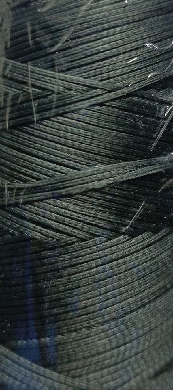 Нитки прошивные Корд Vardola (воск) 0,8мм, 500м, темно-серый [157]