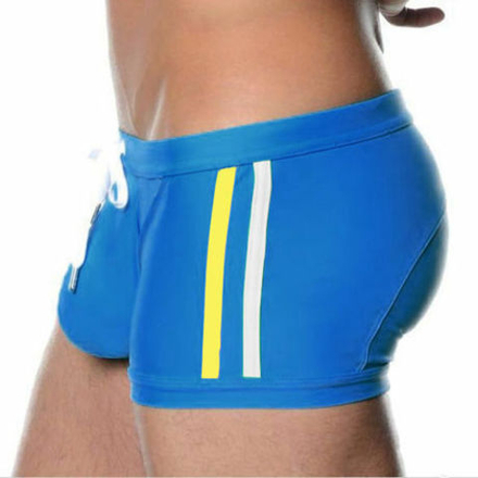 Мужские плавки хипсы синие Aussiebum Swim Trunk Blue