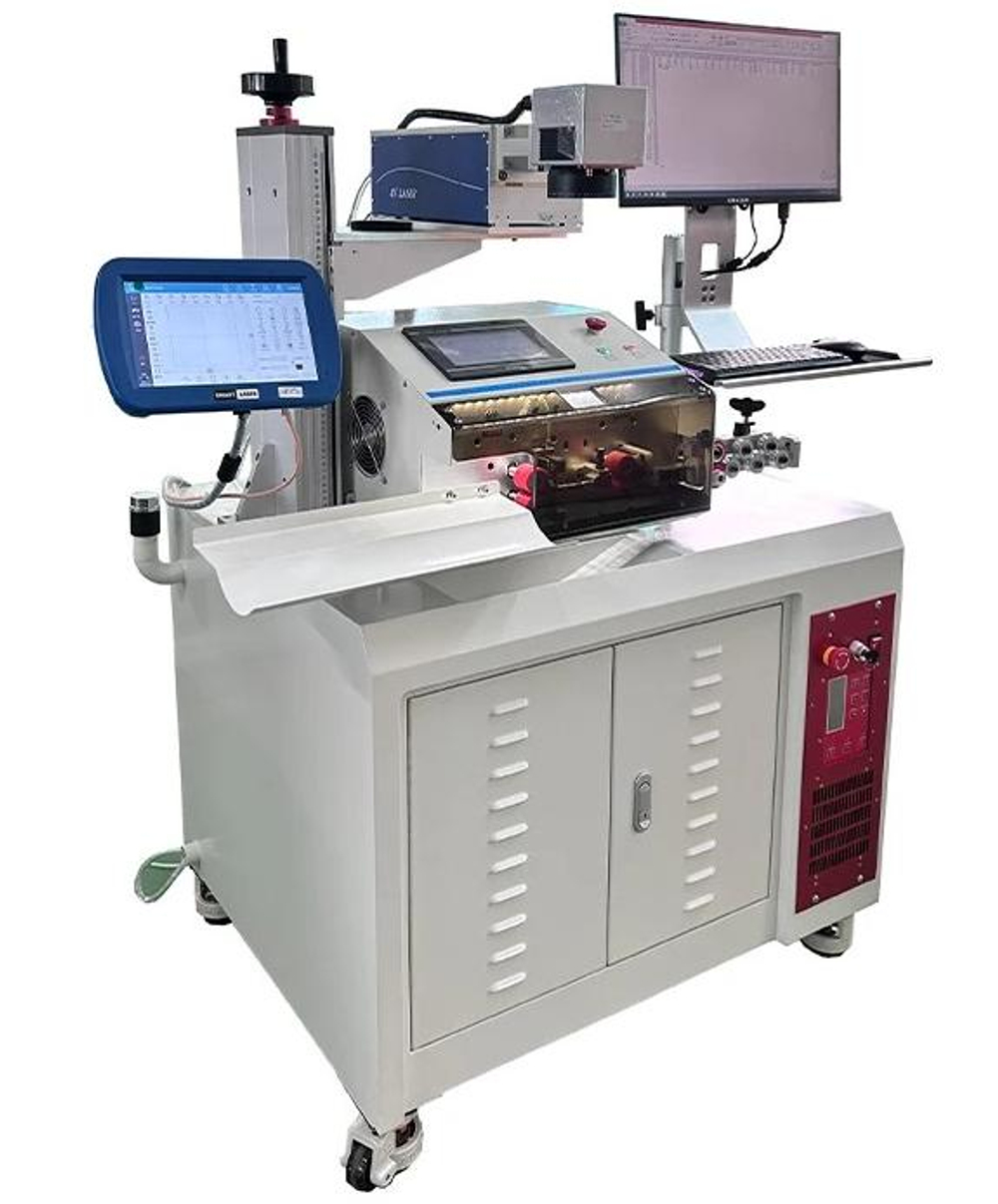 Станок для резки, зачистки и маркировки провода EW-3010+L