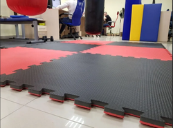 Будо-мат (татами) BABYPUZZ (1 плита 100x100x2,5см, 1кв.м./уп) "Черный"