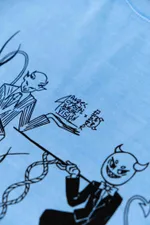 Футболка Out Block Shine Demon Vision голубая