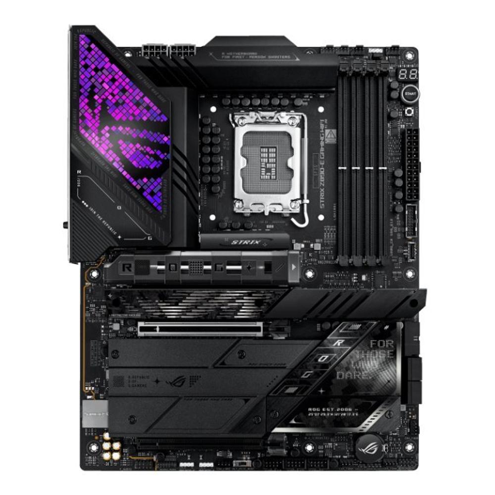 Материнская плата ASUS ROG STRIX Z890-E GAMING WIFI, LGA1851, DDR5, ATX