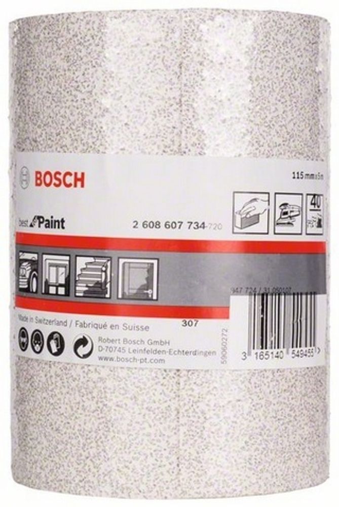 Шлифрулон BOSCH 5М 115мм K40 B.f.Paint