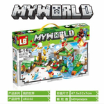 Конструктор Майнкрафт LB+ MY WORLD NO.LB1102 / 343 деталей