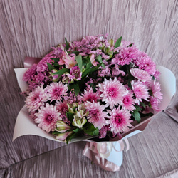 Букет "розовое золото"