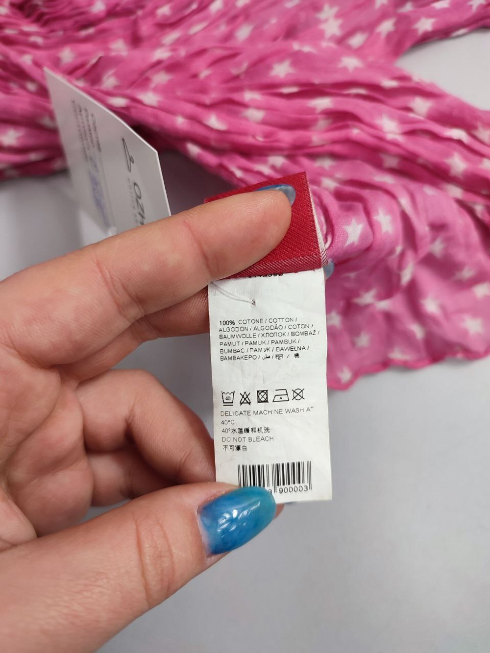 Шарф Ovs легкий со звездами