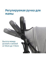 Коляска прогулочная Babalo 2023 океан белая рама