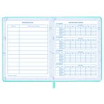 Дневник для музыкальной школы 170х215 мм, 48 л., обложка кожзам твердая, фольга, BRAUBERG, справочный материал, КОТИК, 107367