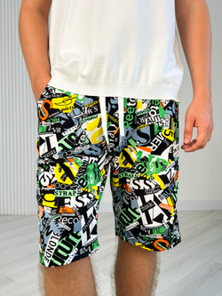 Шорты для мальчика подростковые "Слова"