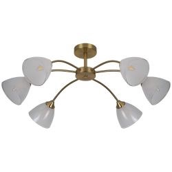 Люстра Rivoli Debra 9189-306 6хЕ27 60 Вт модерн | Rivoli