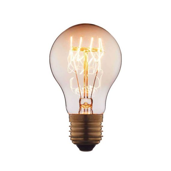 Лампа накаливания E27 60W прозрачная 7560-T