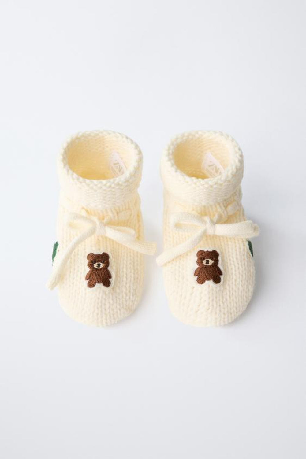 ZARA ПИНЕТКИ С БАНТОМ, НЕБЕЛЕНЫЙ