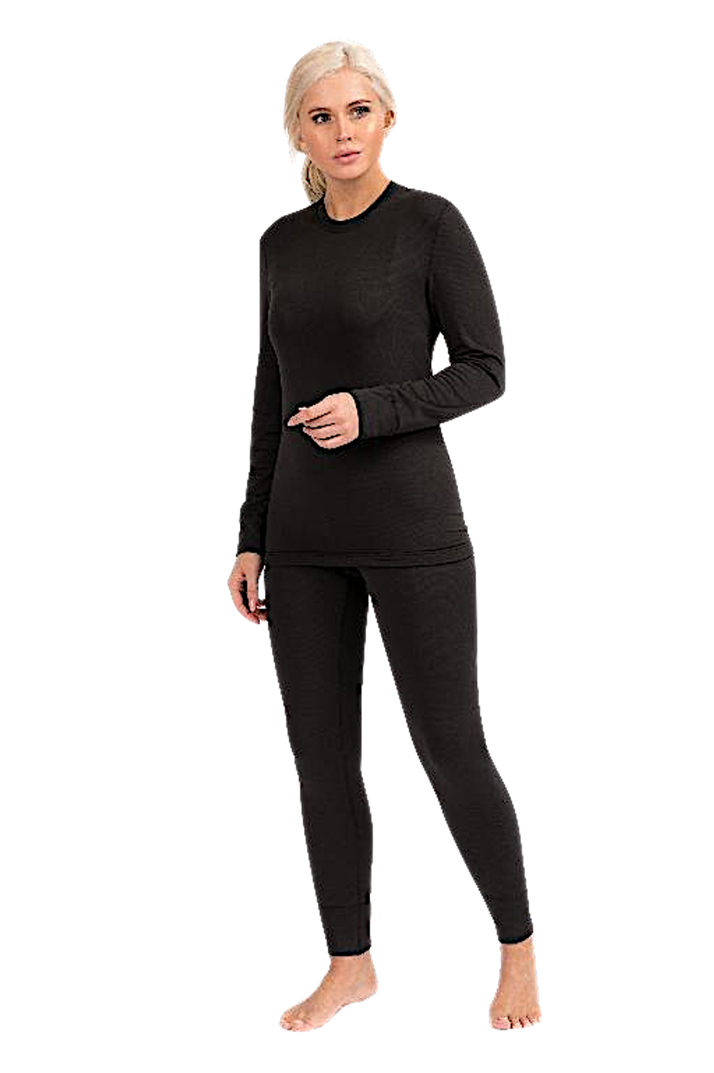 Термобелье Alpika Active Dry 1 слой Чёрный -20°С (комплект) -