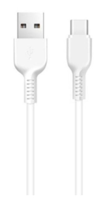 Шнур USB - Type-C  3,0Ам/3,0м белый HOCO X20 #232