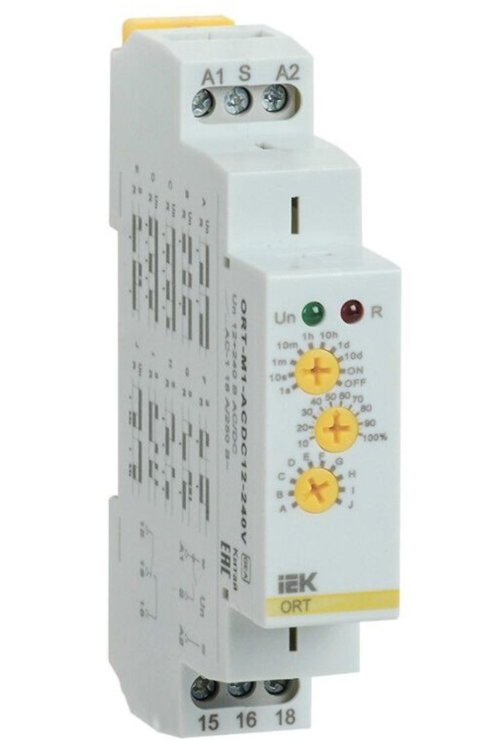 Реле времени IEK ORT-M1-ACDC12-240V