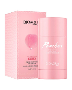 Глиняная маска-стик для лица с персиком, 40г