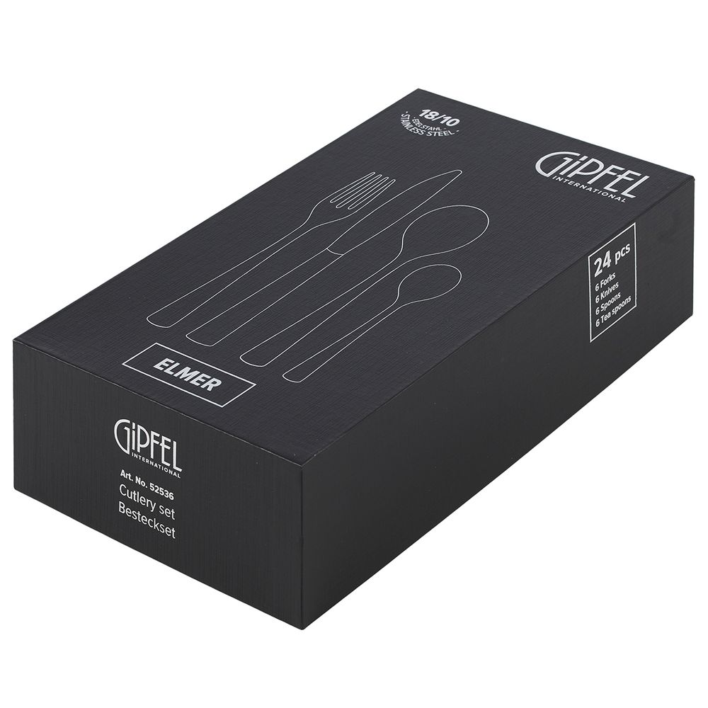 Набор столовых приборов Gipfel Elmer 52536 24 предмета