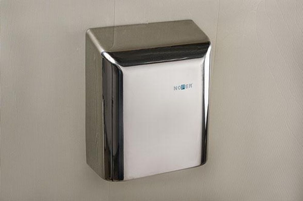 Сушилка сенсорная 800 W нерж. сталь FUGA 01851.B глянцевый