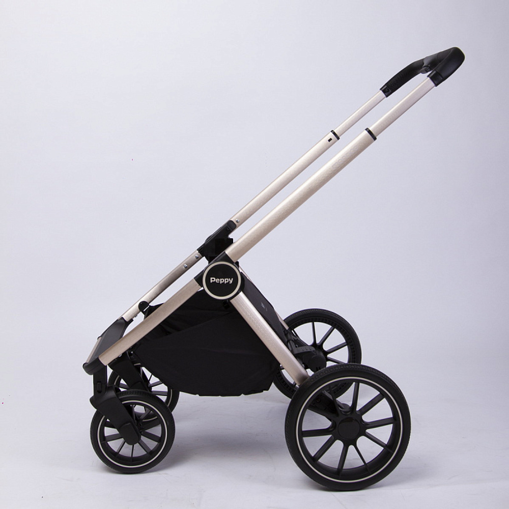 Детская коляска Peppy Monaco GP 3 в 1 Beige рама беж