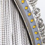 Pendant design lamp Waterfall  L150 (Rose gold)