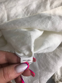 Блузка Акцент льняная, визуально 46 размер