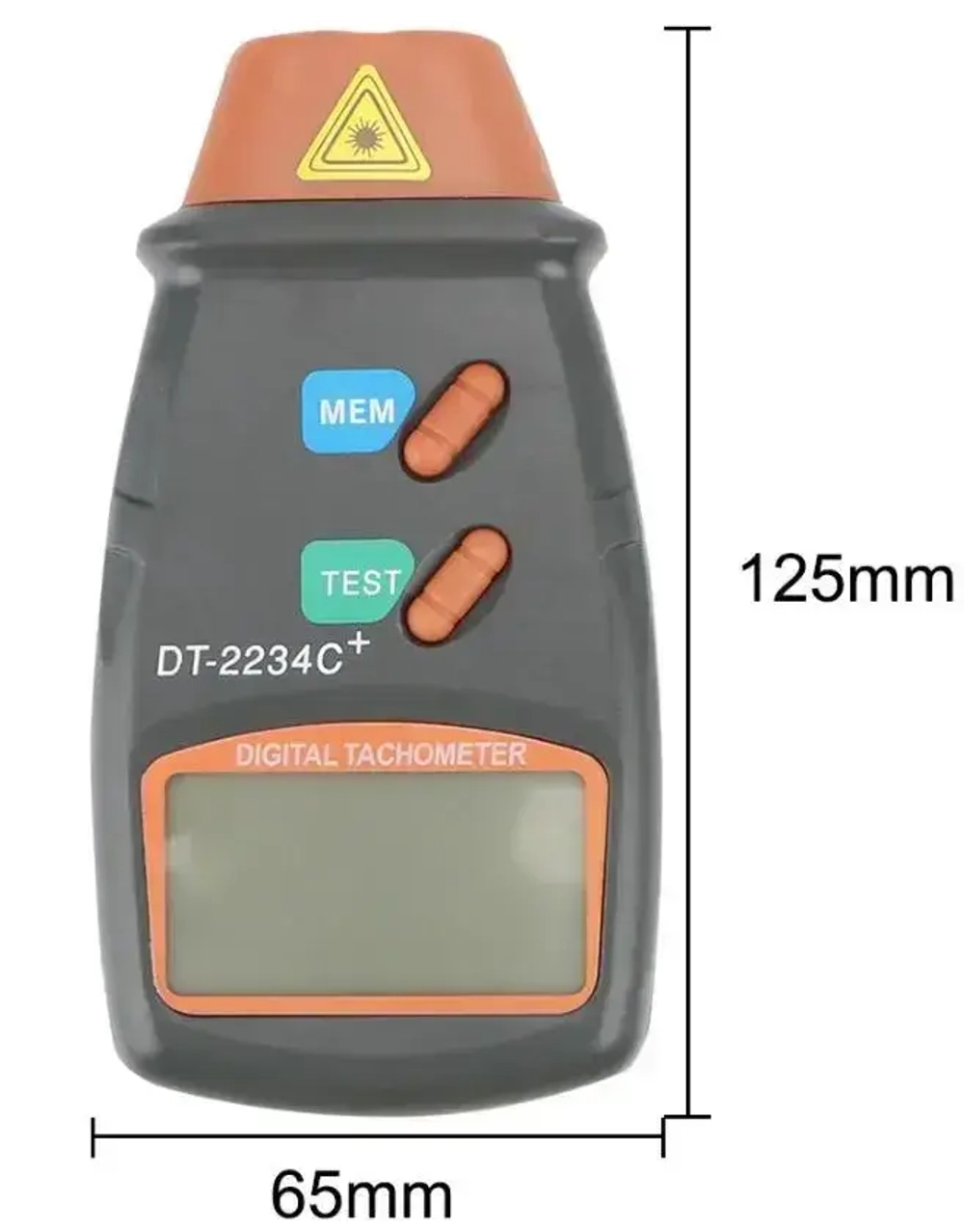 Цифровой тахометр / Бесконтактный лазерный тахометр/ Измеритель числа оборотов