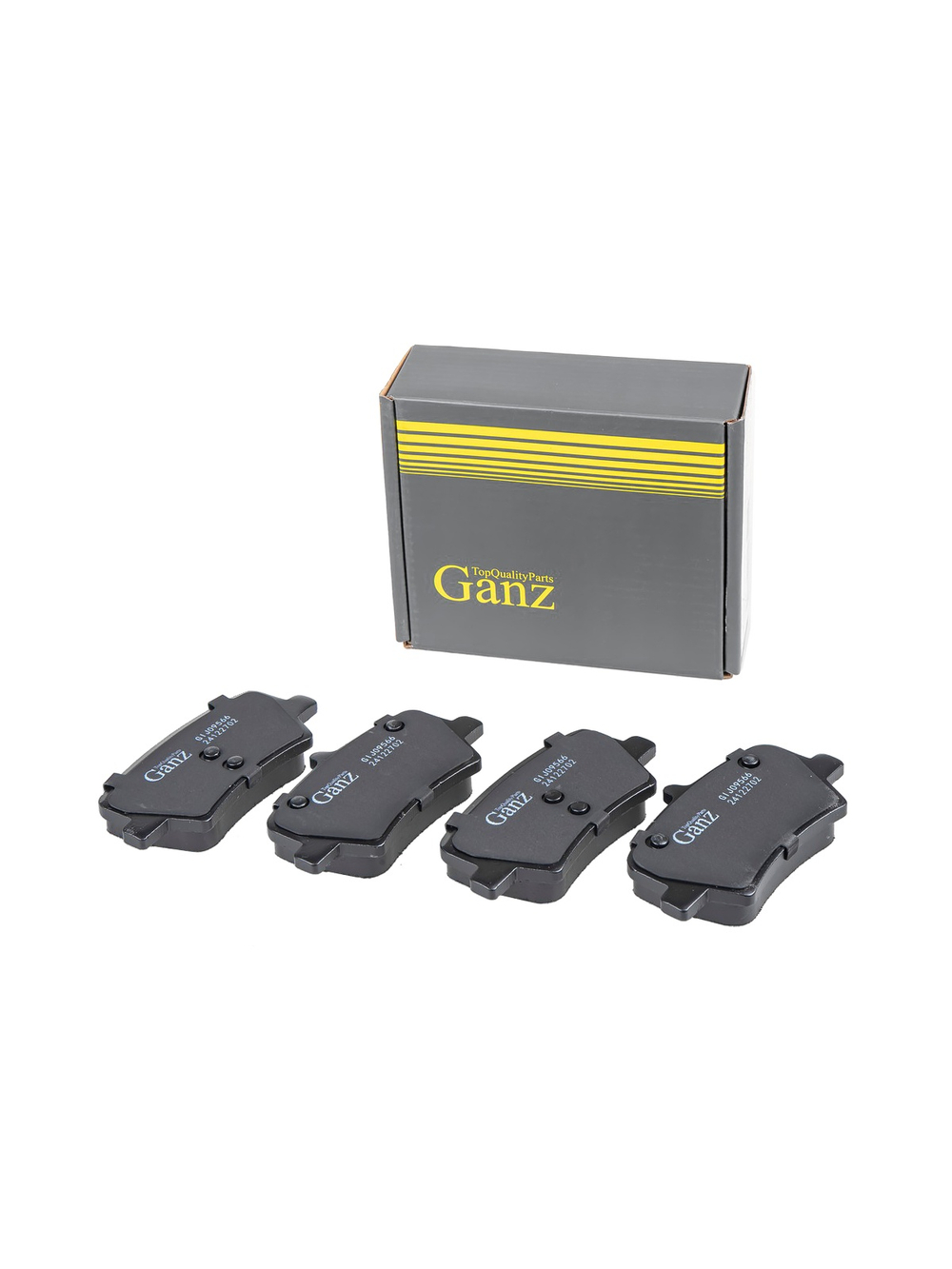 Колодки задние для Geely Tugella (FY11) (20-)/Volvo XC40 (17-) GANZ GIJ09566