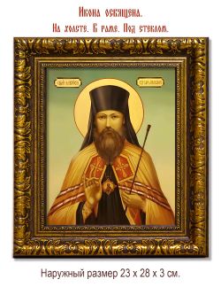 Амвросий Гудко Сарапульский священномученик. Икона на холсте.