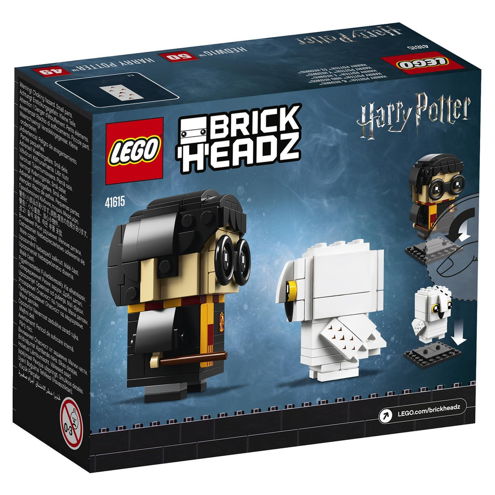 LEGO BrickHeadz: Гарри Поттер и Букля 41615 — Harry Potter & Hedwig — Лего БрикХедз