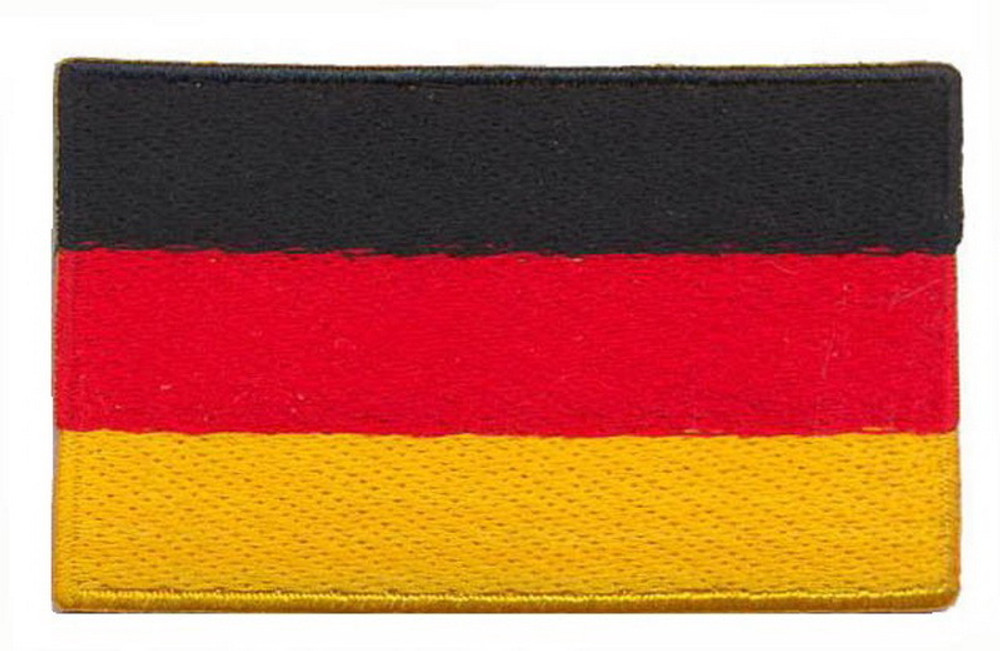 Нашивка Germany flag - флаг Германии (мал.)