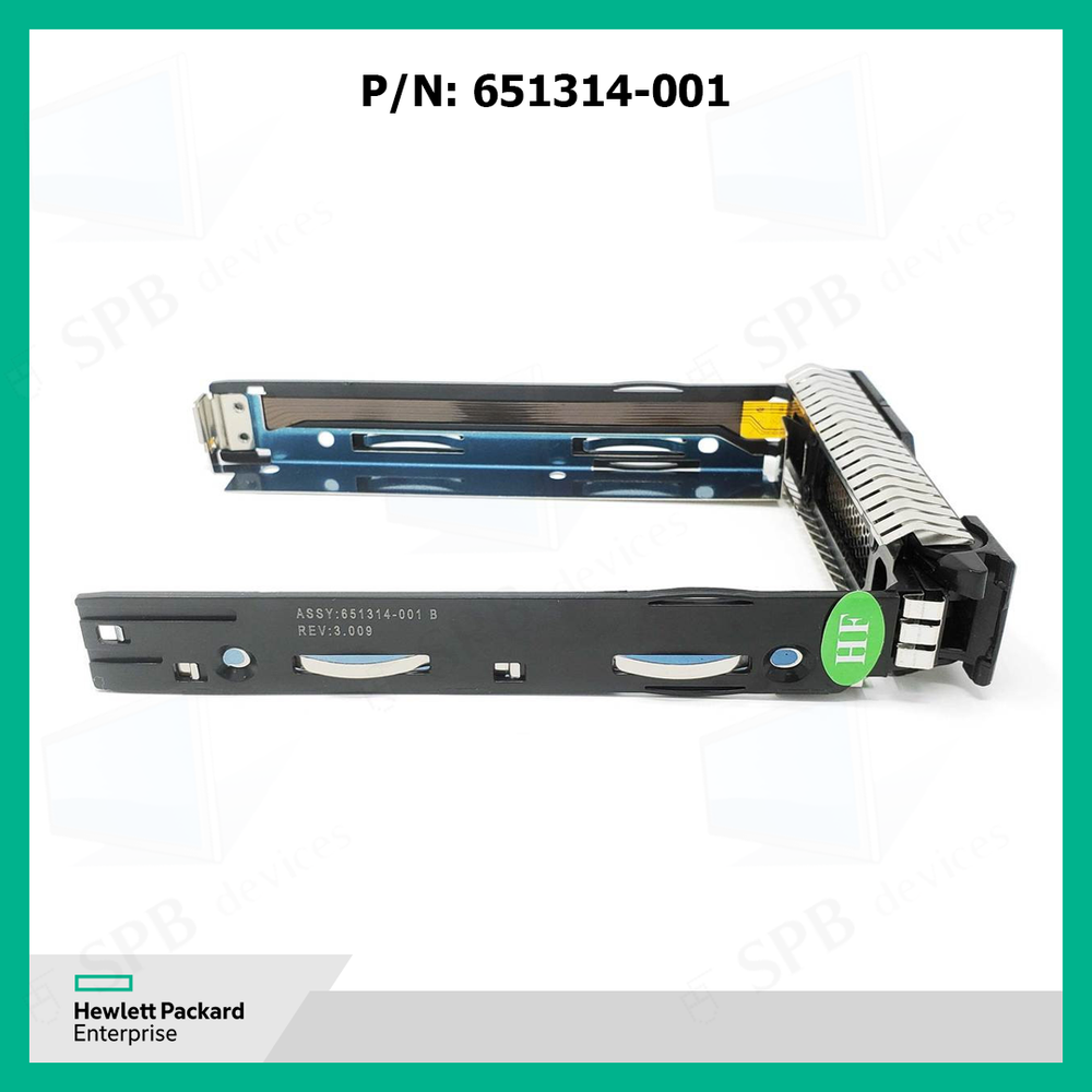 Салазки для жестких дисков HP Gen8 ,Gen9, Gen10 серверов 3.5 дюймов SATA SAS Hard Drive Tray Caddy , 651314-001, 651320-001