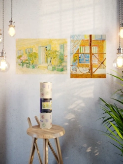 Картины-наклейки на стену для декора интерьерные №65