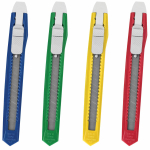 Нож канцелярский 9 мм, фиксатор "Basic Economy" 237080 (STAFF)