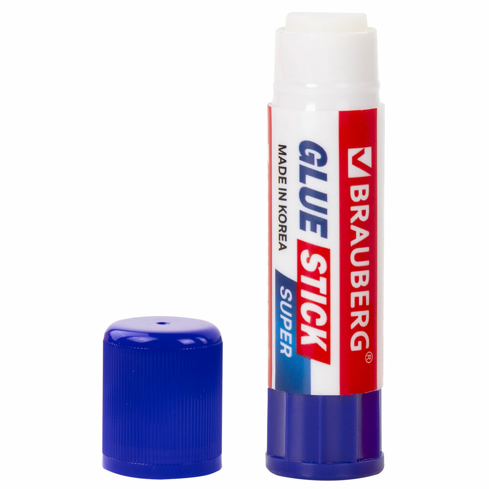 Клей-карандаш BRAUBERG SUPER 15 г ЮЖНАЯ КОРЕЯ (20 штук в упаковке)