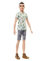 Кукла Barbie Кен Игра с модой Fashionistas FJF74