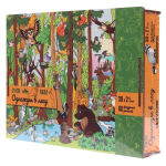 Пазл фигурный 60эл. "Однажды в лесу" П3113 4276277 (Лесная мастерская)