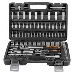 Набор инструментов 94пр. 1/4'', 1/2''(6гр.) ISMA ISMA-4941-5EURO